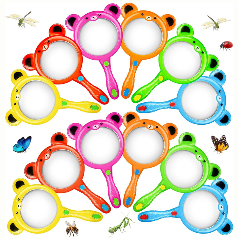 Sports Equipment For Schools - 3PCS 만화 귀여운 손 렌즈 돋보기