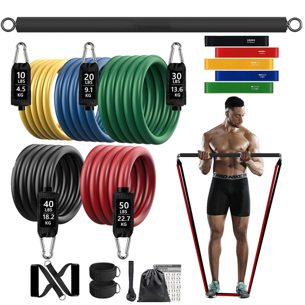 Sports Equipment Pictures - 150lb 피트니스 부티 저항 탄성 밴드