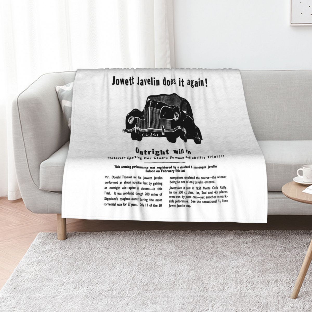 Javelin Throwing - JOWETT JAVELIN 야외용 접이식 부드럽고 따뜻한