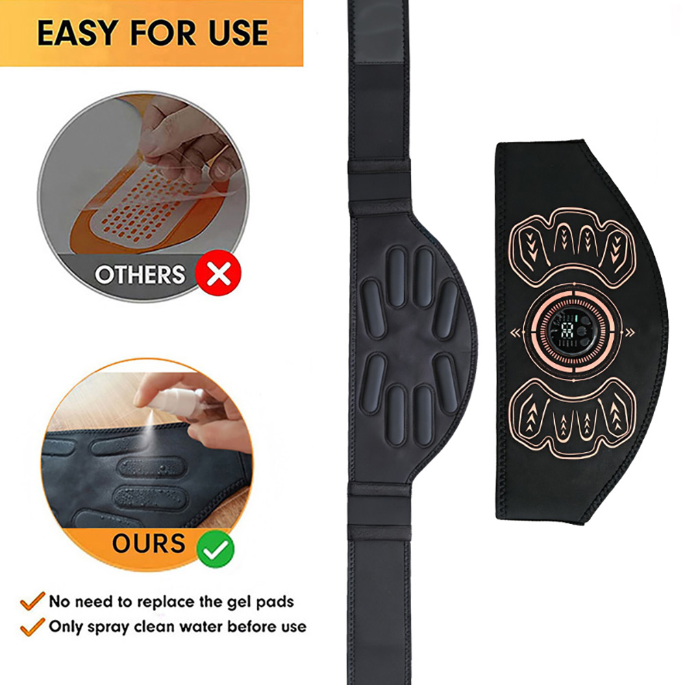 스마트 피트니스 벨트 근육 토너 복근 트레이너 USB  - Sports Equipment Pictures 리뷰 및 가격