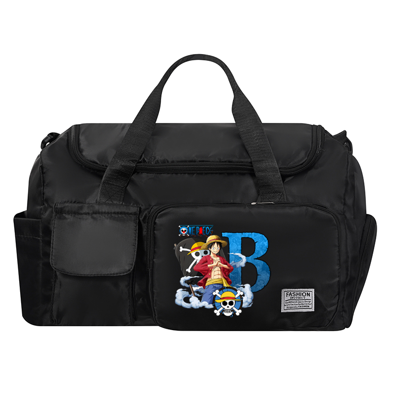 원피스 남녀 여행 가방 애니메이션 A-Z 레터 프린트  - Sports Equipment Bag 리뷰 및 가격