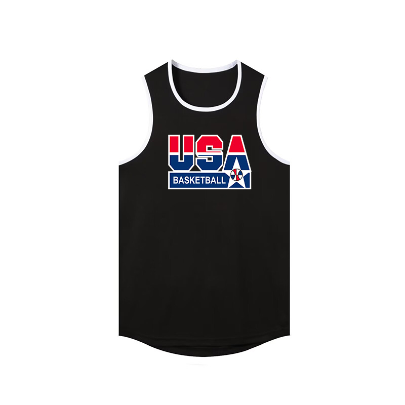 미국 미국 농구 스포츠 조끼 남자 여름 민소매 빠른 건 - Sports Equipment Usa 리뷰 및 가격