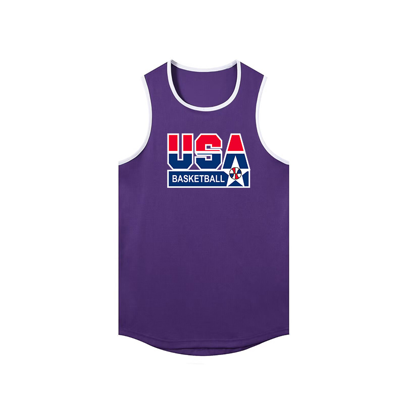 미국 미국 농구 스포츠 조끼 남자 여름 민소매 빠른 건 - Sports Equipment Usa 리뷰 및 가격